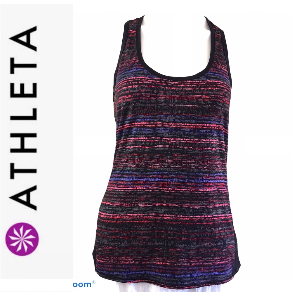 Athleta Retreat Print Chi Tank Top